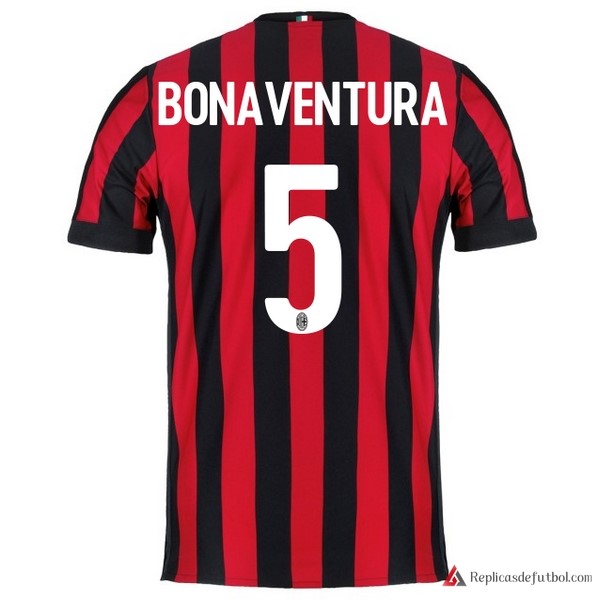 Camiseta Milan Primera equipación Bonaventura 2017-2018